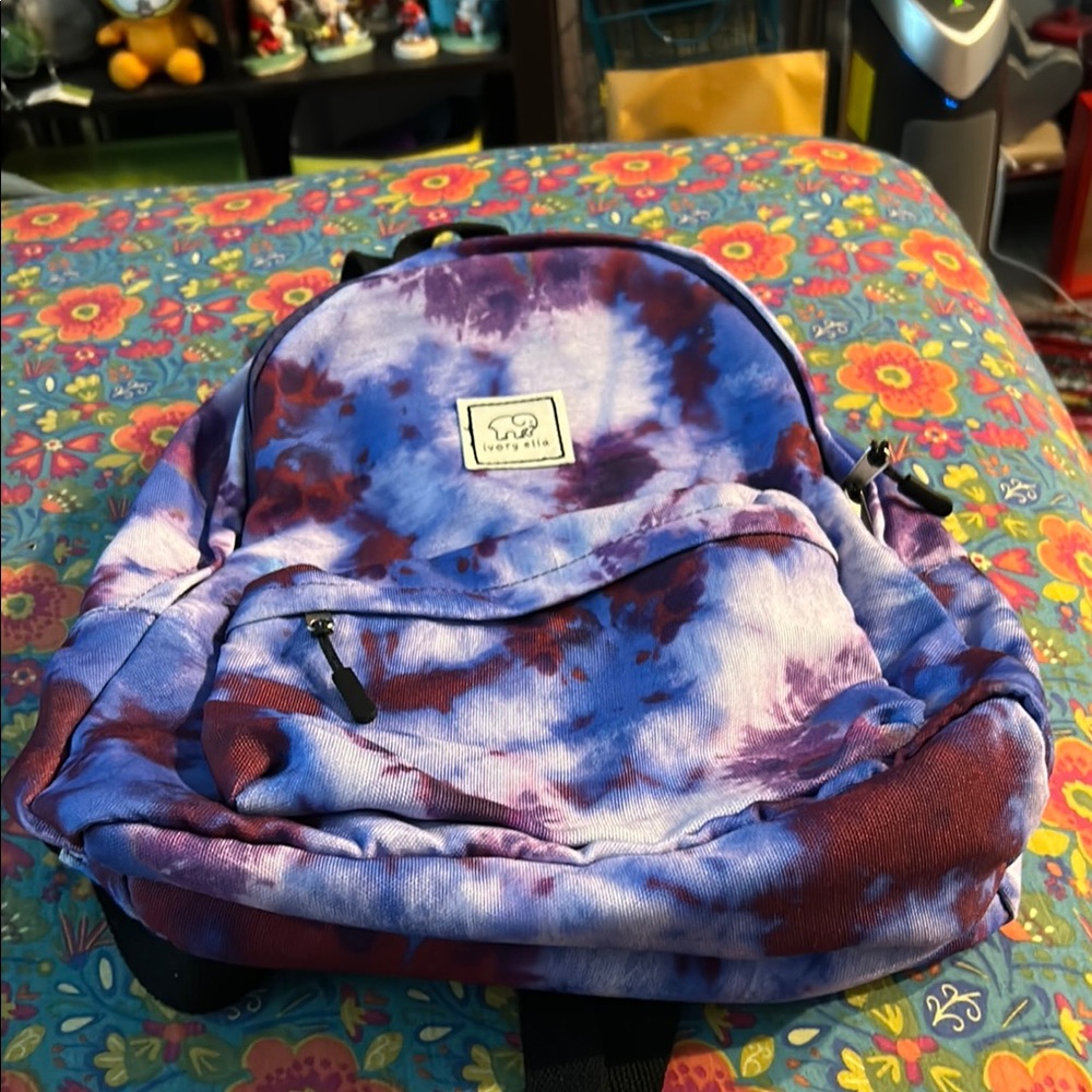 Ivory Ella Tye Dye Backpack
